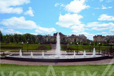 Новые фонтаны в городе Омске