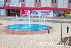 Новый цветомузыкальный фонтан в г.Гулькевичи Краснодарского края