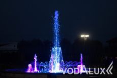 Цветомузыкальный фонтан в Беларуси