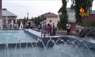 Праздничное открытие фонтана в Ельце