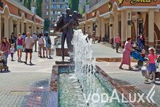 Комплекс цветомузыкальных фонтанов в Торговом квартале "Бульвар Роз"