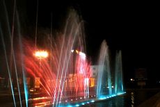 Первый фонтан в Иркутске