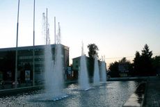 Первый фонтан в Иркутске