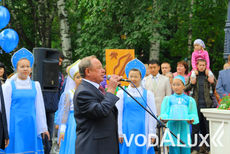 Горно-Алтайск цветомузыкальный фонтан в центральном сквере
