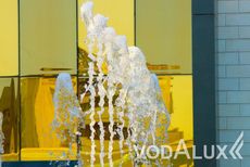 Футуристический цветомузыкальный фонтан в г. Алма-Ата