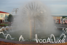 Запущен фонтан в г. Бирюч