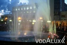 Цветомузыкальный фонтан в Харькове