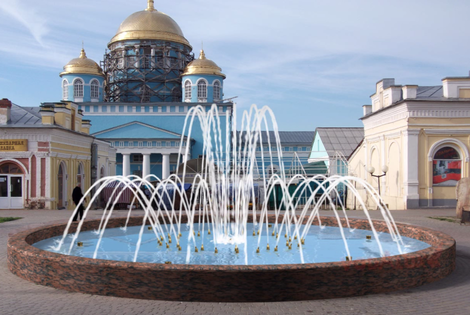 Реконструкция и строительство фонтана в Липецкой области