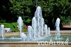 Реконструкция фонтана в Большом розарии парка Сокольники