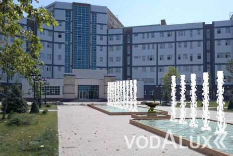 Скульптуртный фонтан, проект для больницы в Витебске