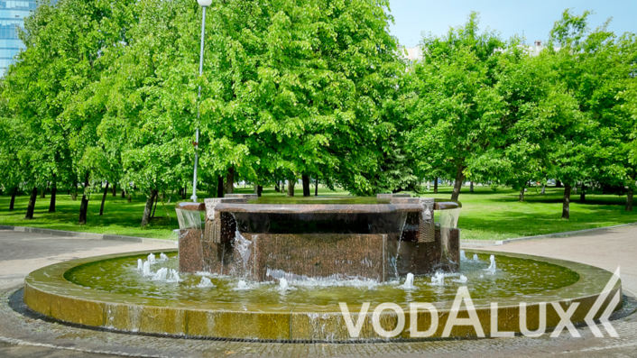Реконструкция фонтанов в парке 300-летия Санкт-Петербурга