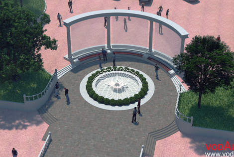 Строительство фонтана во Владимирской области