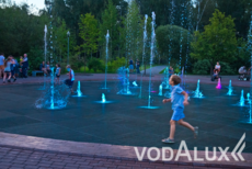 Реконструкция фонтана в парке города Мытищи