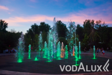 Реконструкция фонтана в парке г. Мытищи