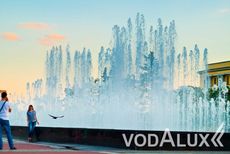 Реконструкция фонтанов возле Финляндского вокзала