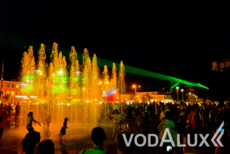 Строительство цветомузыкального пешеходного фонтана в Ярославле