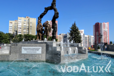 Цветомузыкальный фонтан в Кемерово