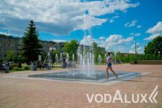 Строительство пешеходного цветомузыкального фонтана в Московской области