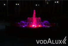 Цветодинамический фонтан в Хабаровском крае