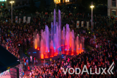 Строительство пешеходного цветомузыкального фонтана во Владимире