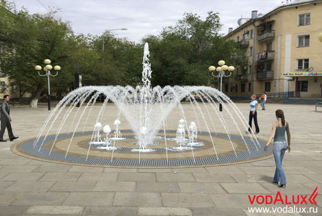 Проект пешеходного фонтана в Алуште