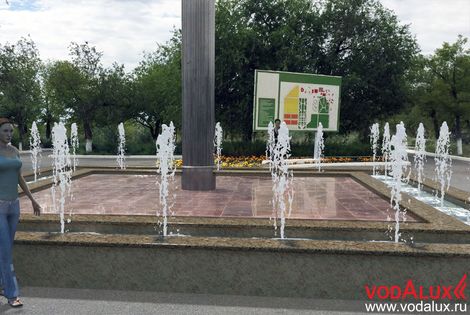 Проект динамического фонтана в Джанкое