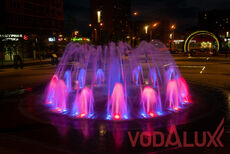Цветодинамический фонтан в Троицке