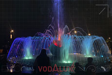 Строительство цветомузыкального фонтана в Ливнах