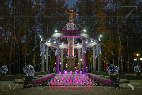 Реконструкция фонтана добрый Ангел мира в Ногинске