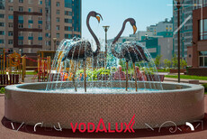 Строительство фонтанов на дворовых территориях в Москве и Санкт-Петербурге