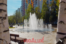 Пешеходный фонтан в Новокосино г. Москва