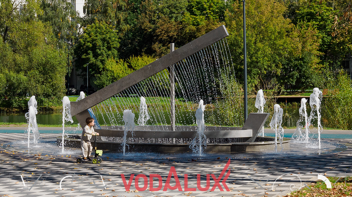 Фонтан Парус - Ивановские пруды г. Москва 2025