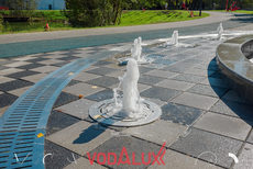 Фонтан «Парус» на Ивановских прудах в Москве