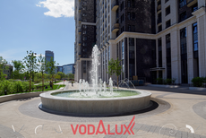 Фонтан в Останкино у ЖК Достижение.