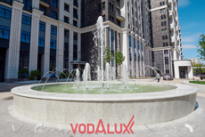 Фонтан в Останкино у ЖК Достижение.