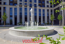 Фонтан в Останкино у ЖК Достижение.