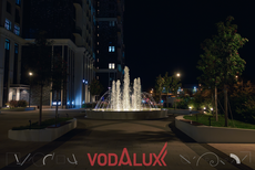 Фонтан в Останкино у ЖК Достижение.