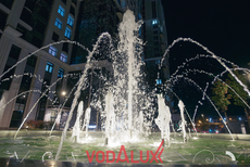 Фонтан в Останкино у ЖК Достижение.