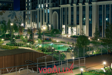 Водоём в ЖК Достижение. Москва. 2025