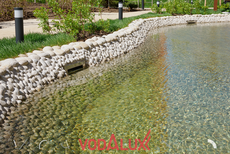 Водоём в ЖК Достижение. Москва. 2025