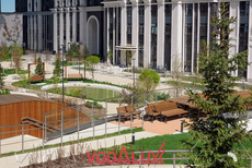 Водоём в ЖК Достижение. Москва. 2025