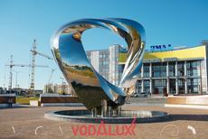 Три новых фонтана в Новом Уренгое, реконструкция общественных пространств