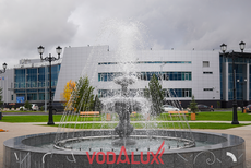 Три новых фонтана в Новом Уренгое, реконструкция общественных пространств