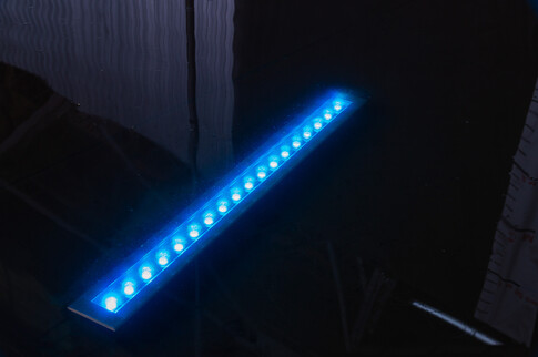 RGB-DMX LL 36W/12V/1 CAB.O Подводный светодиодный линейный светильник, встраиваемый